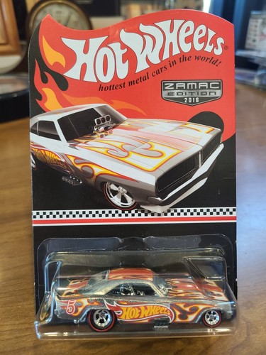 Hot Wheels 2016 Collector Edition Zamac '69 Dodge Charger Funny Car NIP