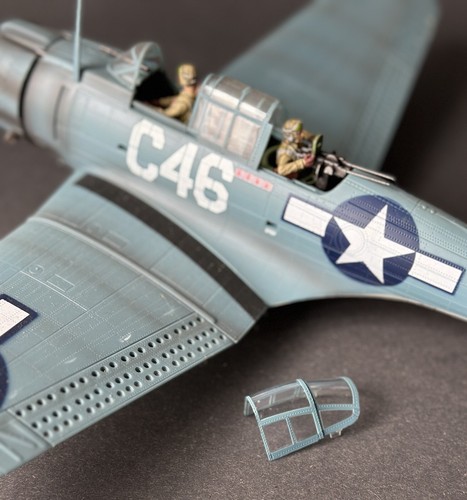 VERY RARE BBI Elite Force 1:32 WWII US Navy SBD Dauntless Dive Bomber Aircraft - Picture 12 of 17