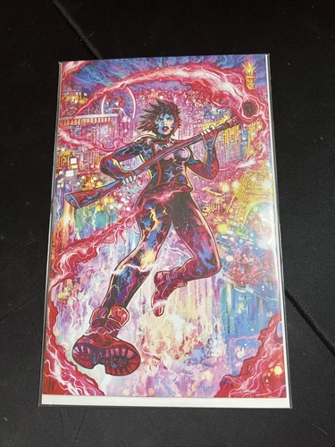 BOOM STUDIOS GRIM #6 RICCARDI VIRGIN VARIANT 048/300 PRINT COUNT  w/ COA