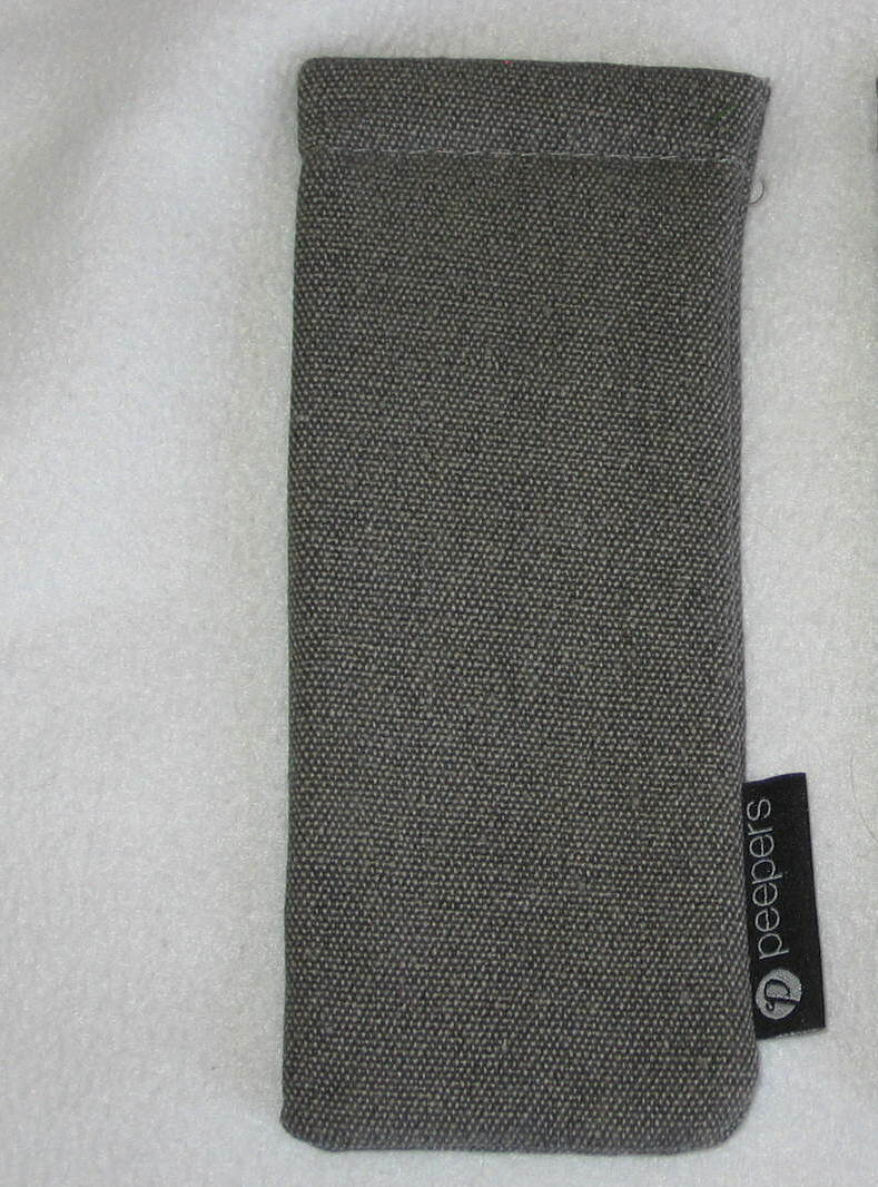 CLEARANCE SALE!!! Peepers Eyeglass Case Soft Squeeze Top Pouch. CASE OF