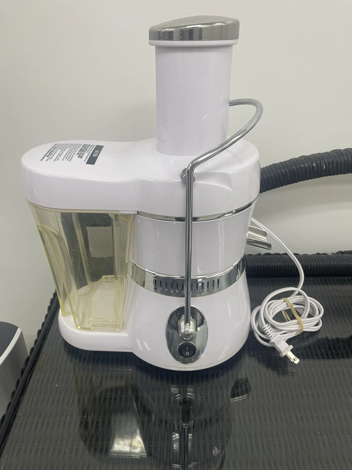 Jack LaLanne's Power Juicer Express White Model MT-1020 * Pre Owned *