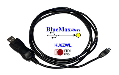 Uniden UBC3500XLT FTDI USB-1 Scanner Programming Cable