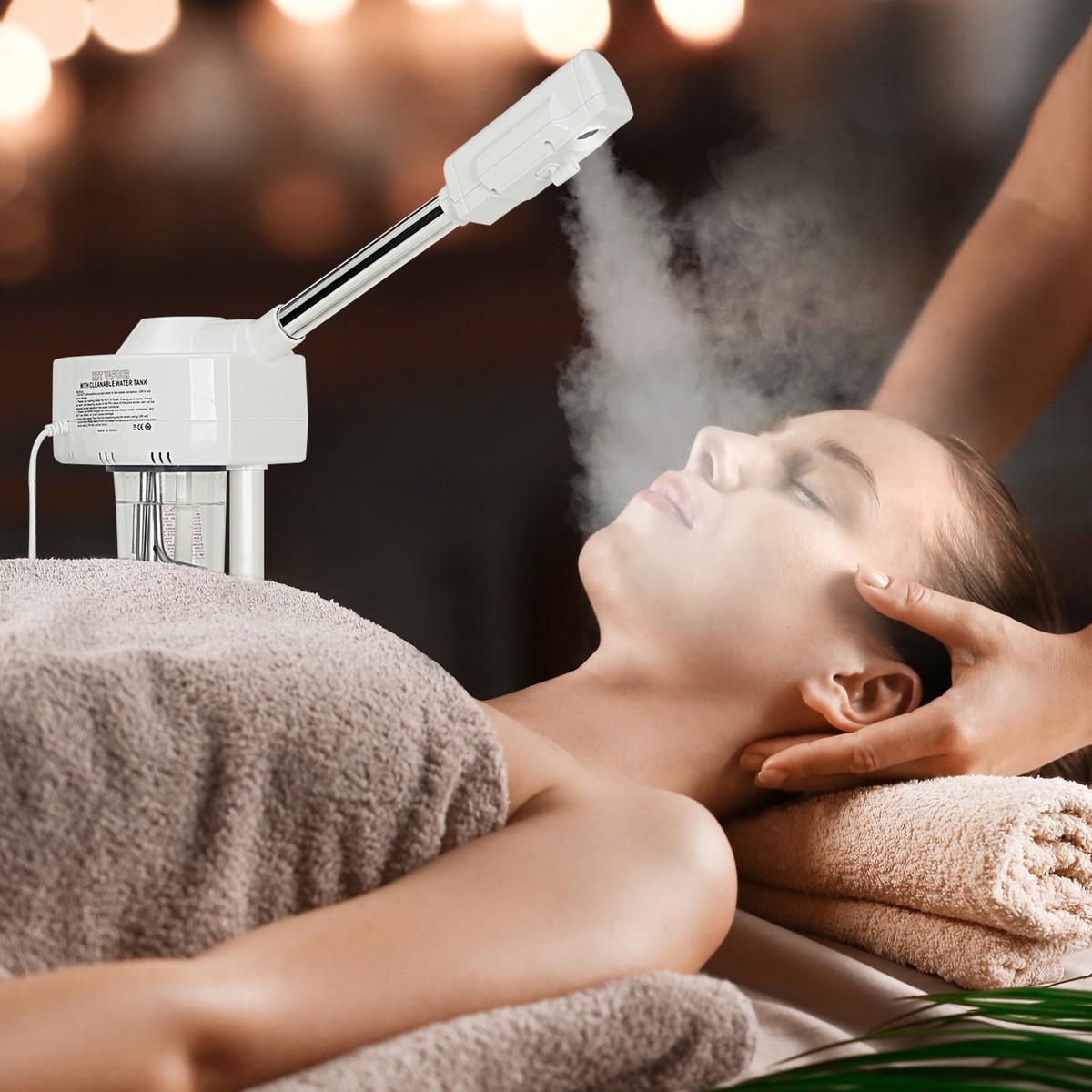 Professional Salon Spa Ionic Facial Steamer Beauty Equipment Professional Salon Spa Ionic Facial Steamer Beauty Equipment