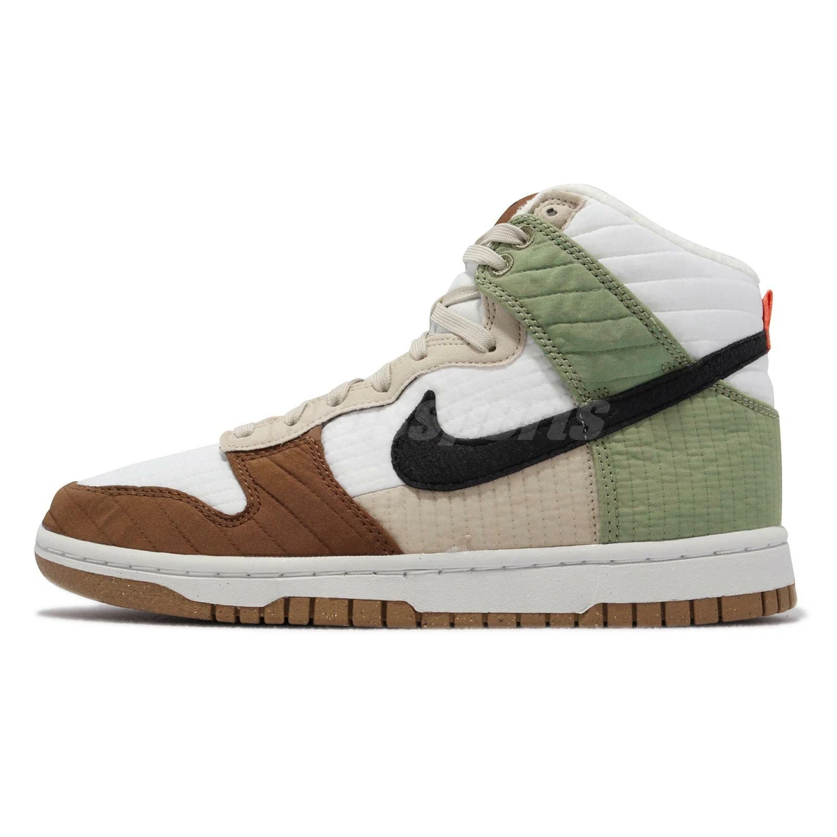 Nike Wmns Dunk High LX Next Nature Toasty Rattan White Green Women DN9909-100