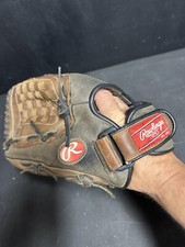 Rawlings RBG36BTN Youth 12 1/2" Leather Baseball Glove Left Hand Throw LHT