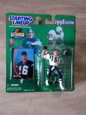 1998 Starting Lineup NFL San Diego Chargers Ryan Leaf NM