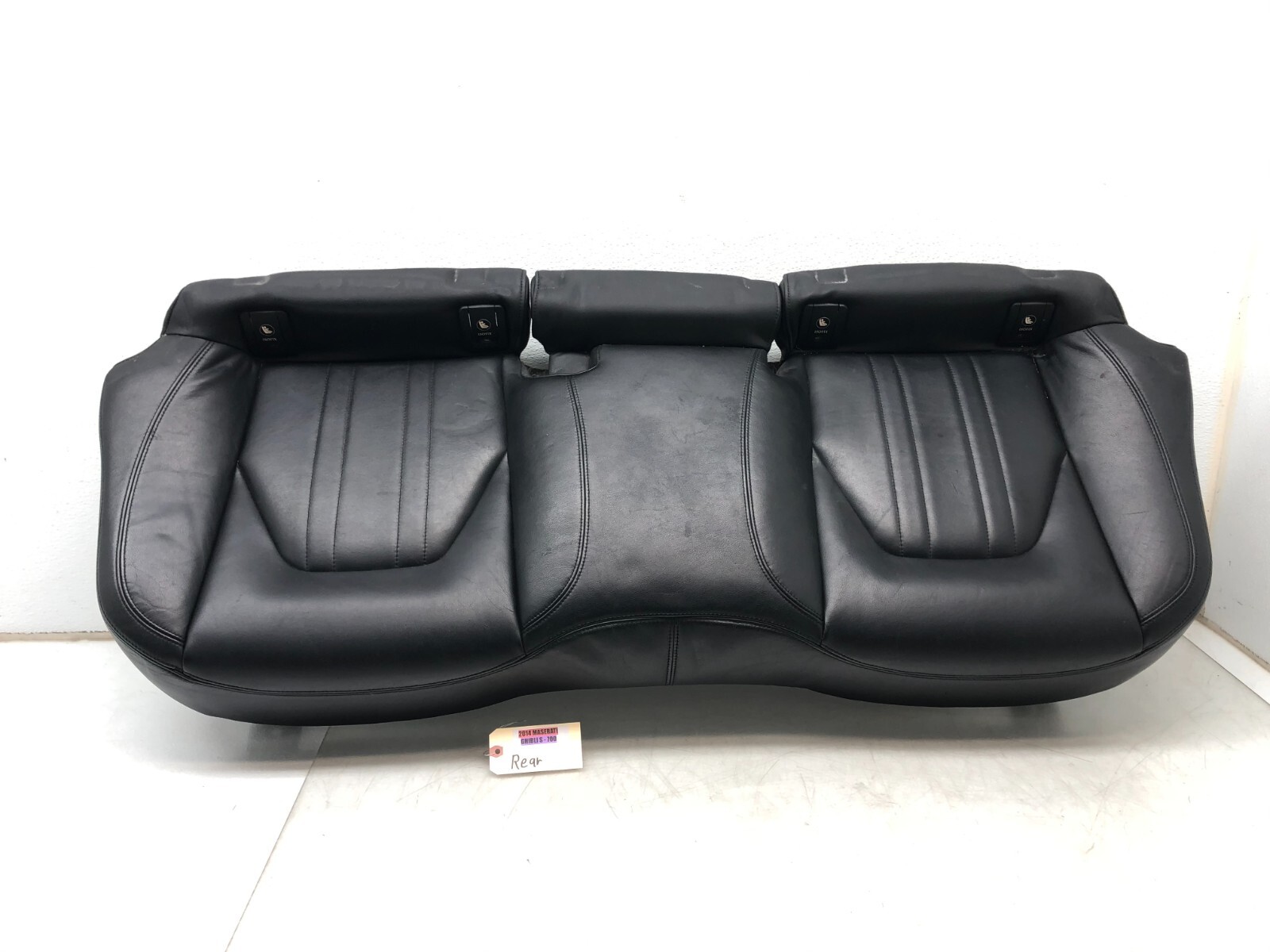 2014-2019 MASERATI GHIBLI S Q4 REAR SEAT BOTTOM CUSHION OEM.