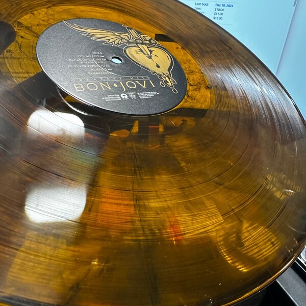 新品　ボン・ジョヴィ　Greatest Hits　ベスト盤　限定カラー盤 LP BON JOVI - Greatest Hits (LIMITED COLORED VINYL LP, 2024) | eBay