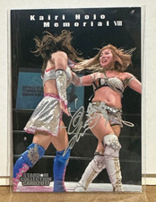 KAIRI Hojo Sane Signed 2017 Stardom In Person Autograph Rare SP WWE NXT  🏴‍☠️⚓