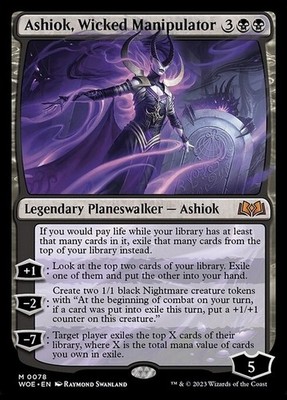 Ashiok, Wicked Manipulator ~ Wilds of Eldraine [ NM ] [ Magic MTG ]