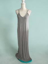 CHASR Gray Heather Maxi Dress Size Medium NEW NWT