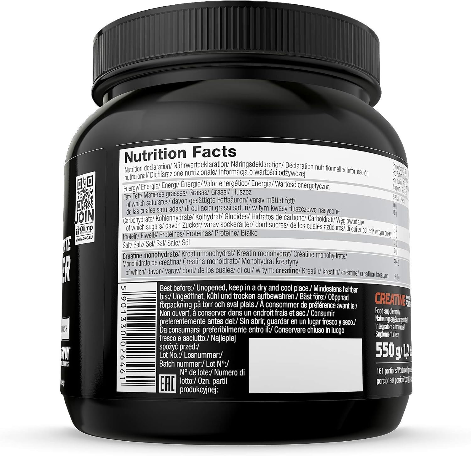 OLIMP Creatine Monohydrate Powder Creatina (550 G) - 2