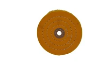6" Cloth Buffing Wheel 5/8" Leather Arbor Stitched Polisher Pad Max RPM 4200