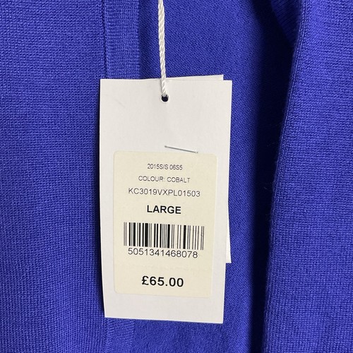 Country Casuals Bolero Cardigan Beaded Large UK 14 New Cobalt Blue Knit Event - Picture 5 of 11