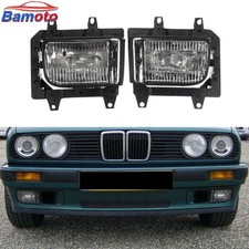1 Paar F�r BMW 3er E30 85-93 Sto�stange Nebelscheinwerfer Klarglas Links+Rechts