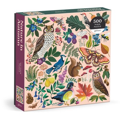 Nature in Autumn. 500 Piece Puzzle Spiel Englisch 2024 Abrams & Chronicle Books