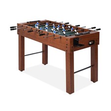 Foosball Table 48in, Competition-Sized Game Table for Home  Game Room   I