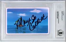 SPONGEBOB SQUAREPANTS MRS PUFF DRIVERS LICENSE SIGNED by MARY JO CATLETT BAS COA