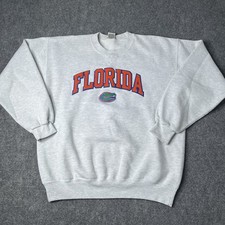 Vtg 1990s University Of Florida Gators MJ Soffe Crewneck Sweatshirt Mens L 90s