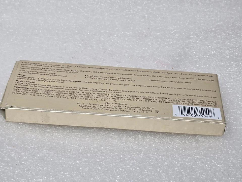 Stila Convertible Color Dual Lip & Cheek Palette Sunset Serenade Cream Blush - Image 3 of 3