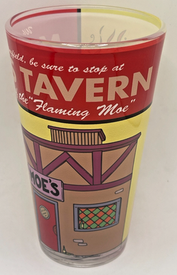 Universal Studios Exclusive The Simpsons Flaming Moe's Tavern Wrap
