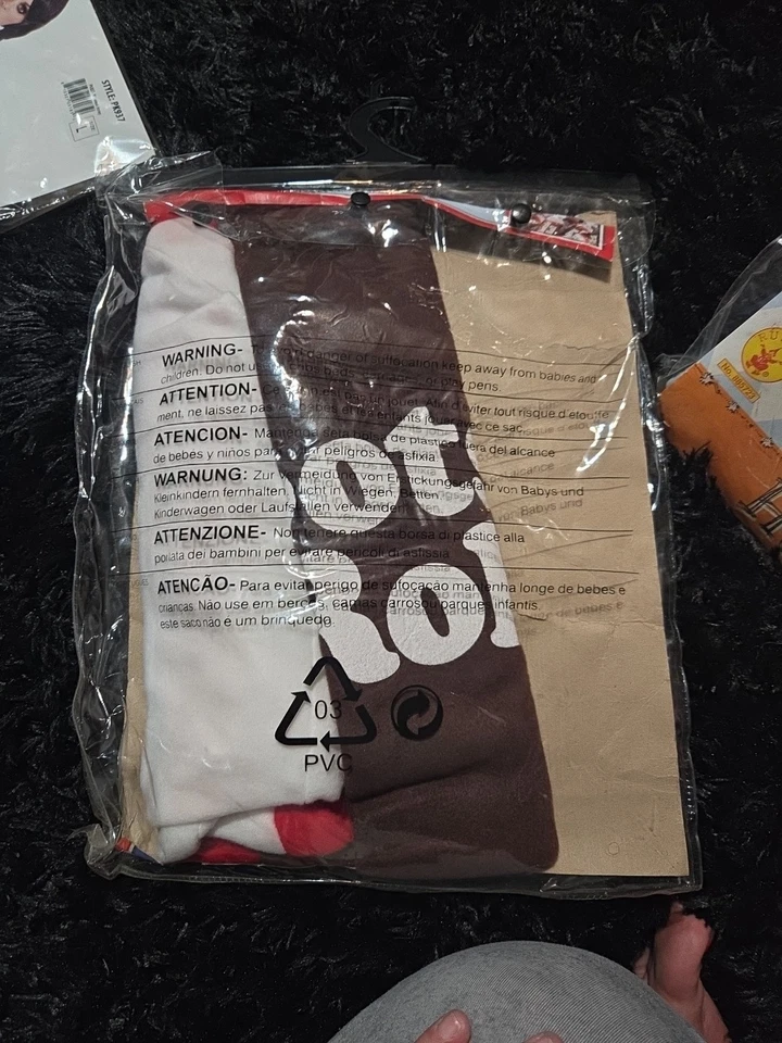 Tootsie Roll Bunting Costume Baby Tootsie Roll Halloween 3-9 Months - Image 4 of 4