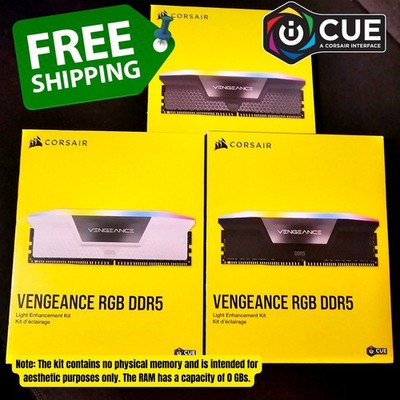 CORSAIR Vengeance RGB DDR5 Light Enhancement Kit - KEIN physischer Speicher...
