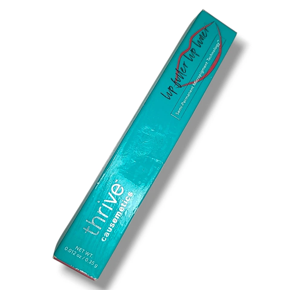 THRIVE Causemetics Lip Filler Long Wearing Plumping ~ Maya Deep Blue Red - Image 3 of 4