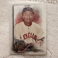 2022 Topps Allen & Ginter Larry Doby Base #279 Cleveland Guardians