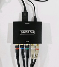 Game On Component to HDMI Converter + RCA Cab...
