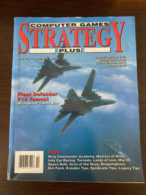 Computer Games Strategy Plus Magazine Issues 35 & 41 - 1993 VINTAGE GAMING