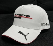 Puma Porsche Motorsport Racing Team White Adjustable Baseball Cap Hat New Puma Porsche Motorsport Racing Team White Adjustable Baseball Cap Hat New