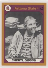 1990 Collegiate Collection Arizona State Sun Devils Gold Back Cheryl Gibson 0q3