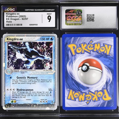 Kingdra ex graded CGC 9 for sale on eBay
