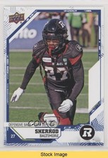 2019 Upper Deck CFL Blue Sherrod Baltimore #88 READ 7l6