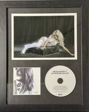 NESSA BARRETT SIGNED AND FRAMED CD 11x14 AFTERCARE DELUXE AUTOGRAPHED ACOA COA 2