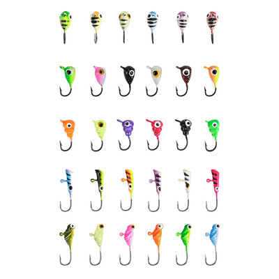 Eisangeln Jigs Eisangeln Süßwasserangeln Jigköpfe inklusive Easy Casting