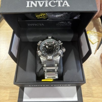 NIB Star Wars Invicta Mandalorian Men's 52mm Limited Edition Chronograph Watch