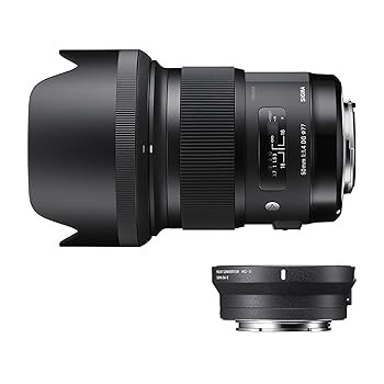 Used SIGMA Art 50mm F1.4 DG HSM Lens Kit for Sigma Mount Converter MC 11 SA E