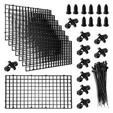 8Pcs Fish Tank Divider, 5.9x11.8in/15X30cm Aquarium Filter Bottom Divider Pla...