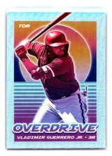 Vladimir Guerrero Jr. 2021 Panini Chronicles Overdrive Holo #12 Blue Jays