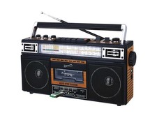 SUPERSONIC INC SC-3201BT WD 4 BAND RADIO  CASSETTE PLAYER  CASSETTE TO MP3