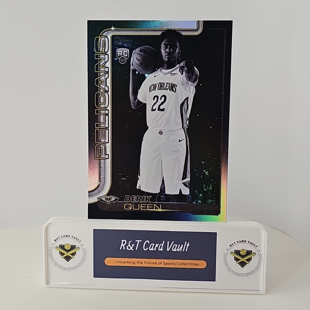 2025-26 Topps Derik Queen #213 Blackout Parallel SSP RC Target