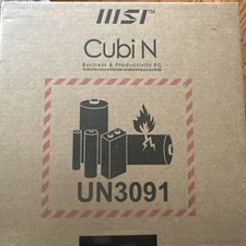 MSI Cubi N ADL barebone Mini PC-Internal pension N100, Intel UHD, WiFi Dual Dis