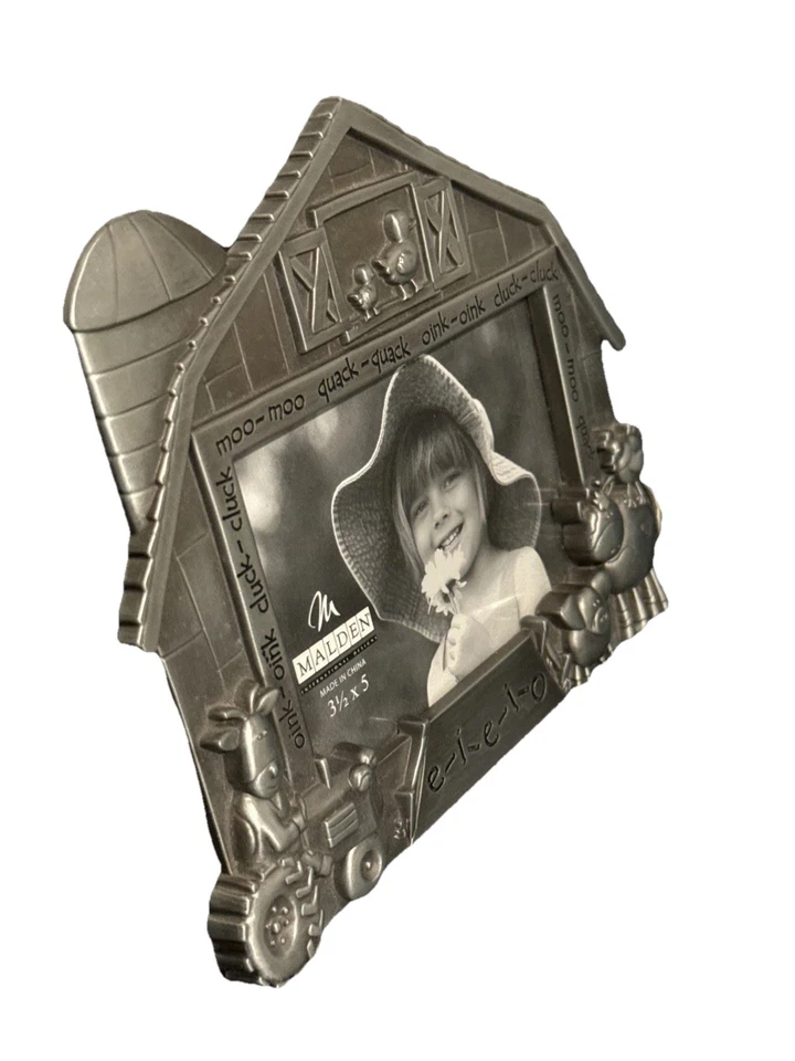 "Foto de granero caprichoso malden peltre de 3,5x5"" antiguo MacDonald tenía una granja" Foto 2 de 4