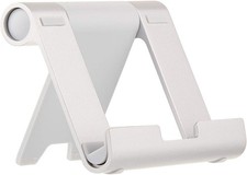 Multi Angle Portable Tablet Stand Foldable Silver