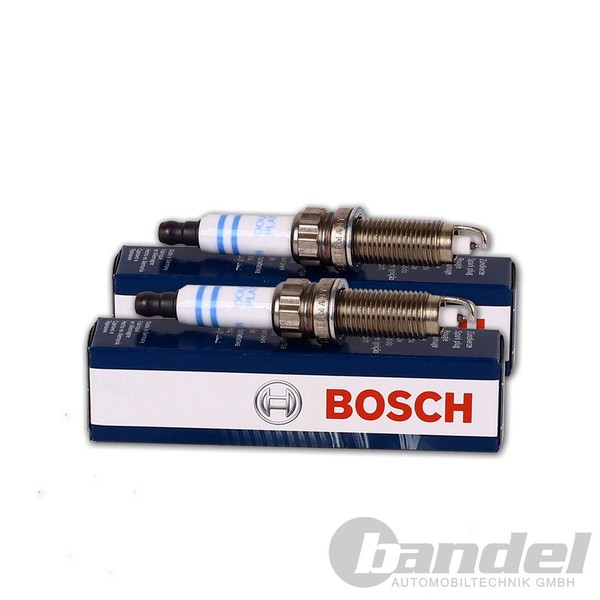 2X Bosch ZÜNdkerzen Alfa Romeo Mito Passend FüR Fiat Alfa Mito Fiat 500 Panda-image