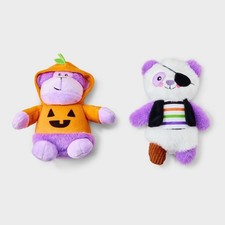 Juego de juguetes de peluche Boots & Barkley Gorilla and Panda Dog - 2pk Nuevo