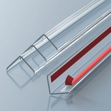 Awvob Wall Corner Protector - 4PCS, 31.5x1.18 - Self Adhesive Clear Corner