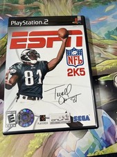 ESPN NFL 2K5 (PlayStation 2, 2004) No Manual Tested And Working